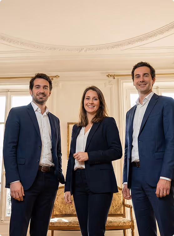 L’équipe Rivaria Capital dans ses bureaux