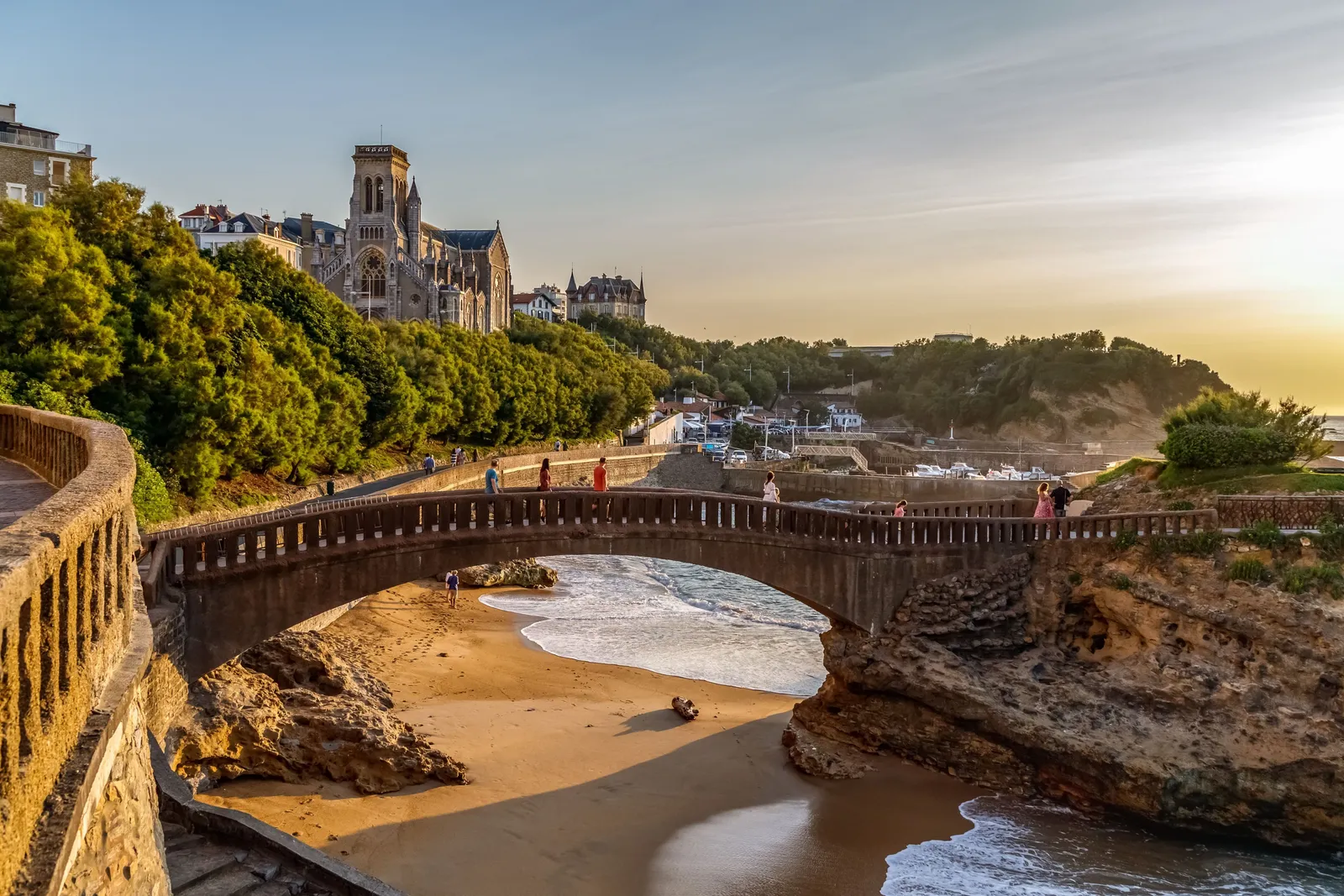 Vue de Biarritz