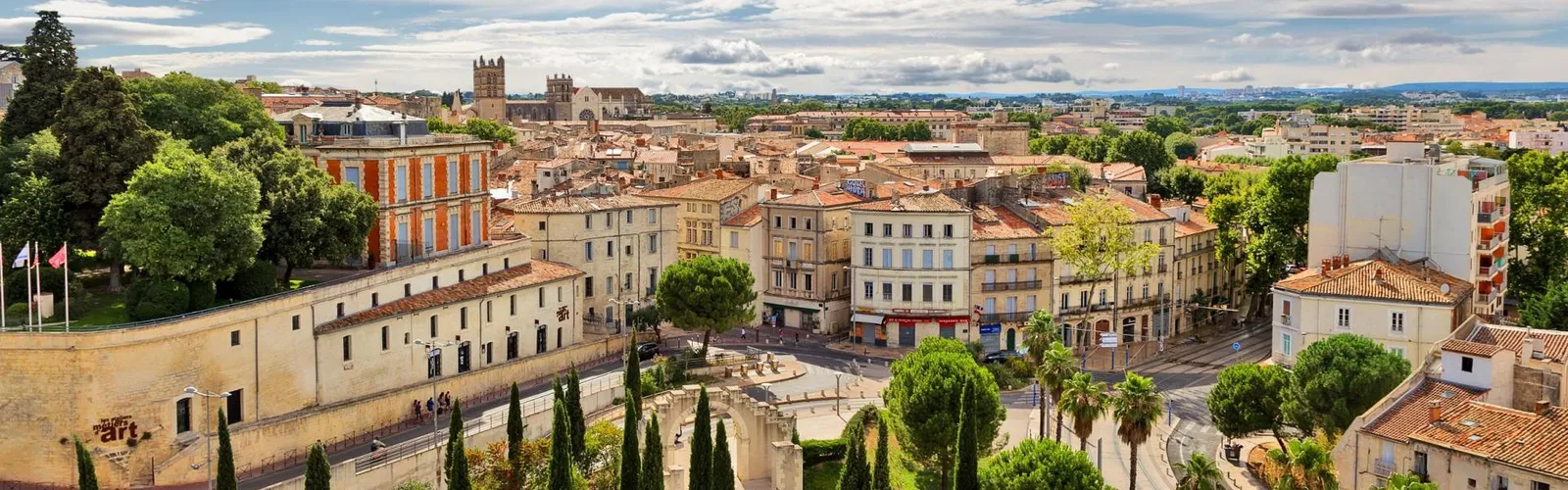 Vue de Montpellier